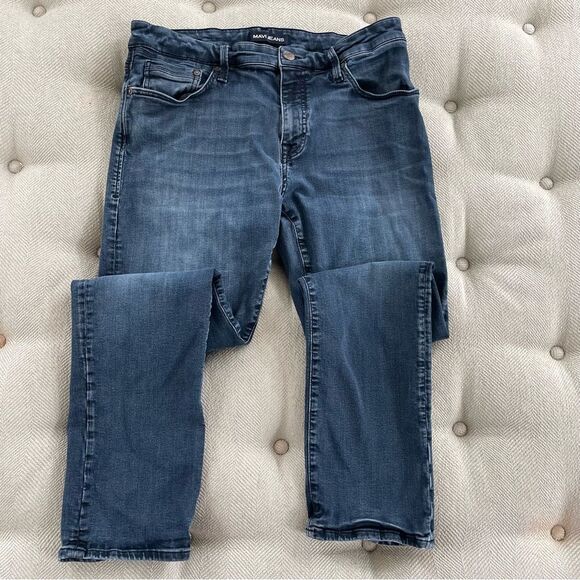 Mavi Mens Straight Leg Blue Jeans 34 x 31 - Picture 1 of 5
